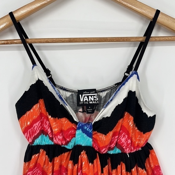 Vans Striped Skater Babydoll Dress Multicolored Size Small - Picture 5 of 8